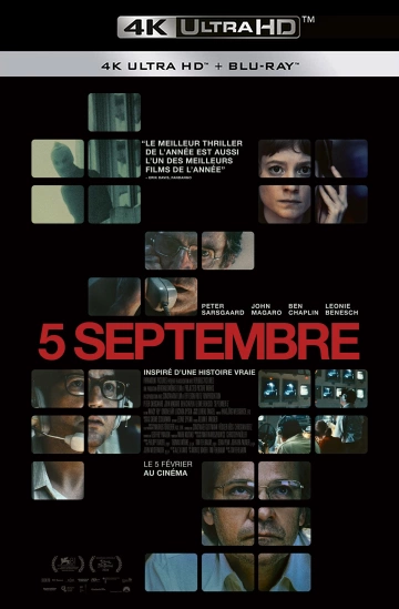 5 septembre - September 5 MULTI ULTRA HD 4K x265 2024