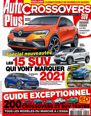 Auto Plus Hors-Série Crossovers - Janvier-Mars 2021