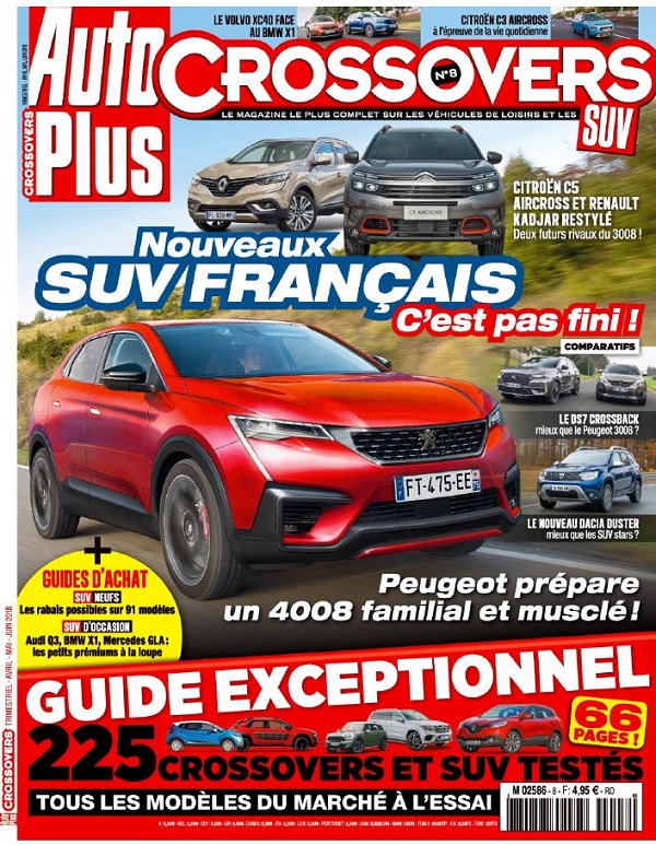 Auto Plus Hors-Série Crossovers N°8 - Avril-Mai-Juin 2018 .Pdf
