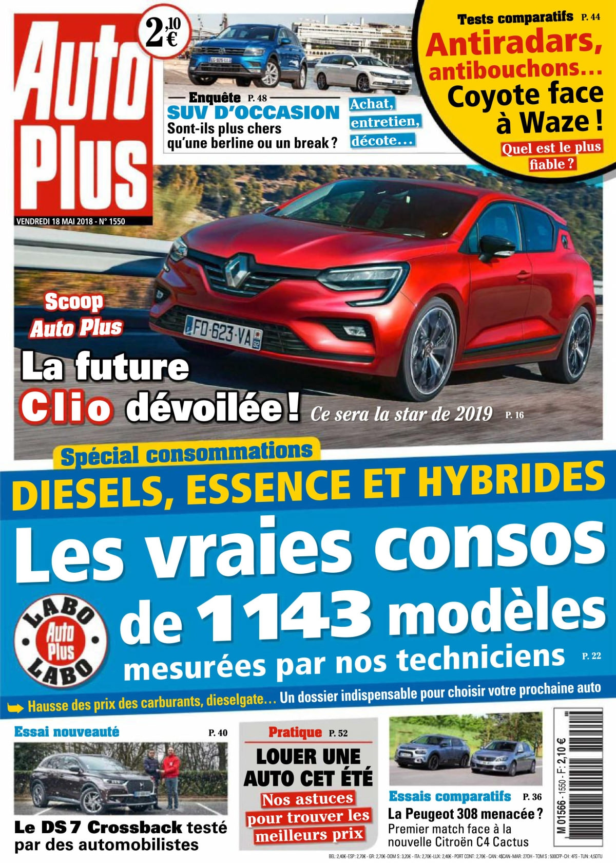 Auto Plus + L'argus Du 18 mai 2018 Pdf