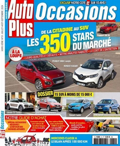 Auto Plus Occasions - Juillet-Août-Septembre FRENCH PDF 2024