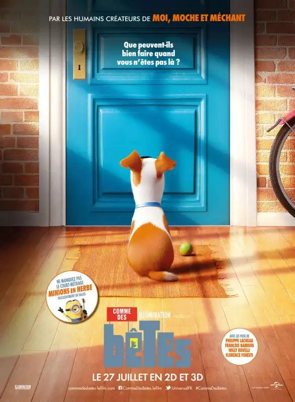 Comme des bêtes - The Secret Life of Pets TRUEFRENCH DVDRIP 2016