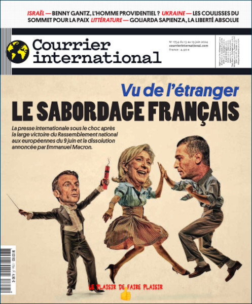 Courrier International N°1754 - 13 Juin FRENCH PDF 2024