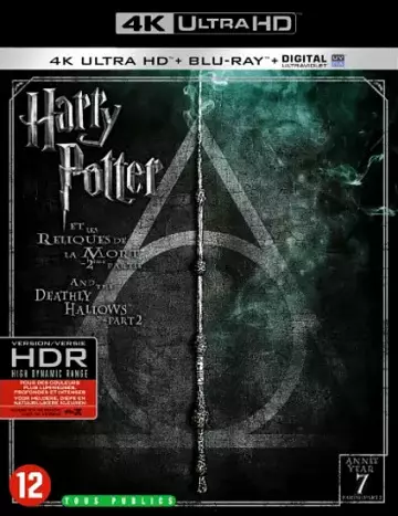 Harry Potter et les reliques de la mort - partie 2 MULTi BluRay REMUX 4K ULTRA HD x265 2011