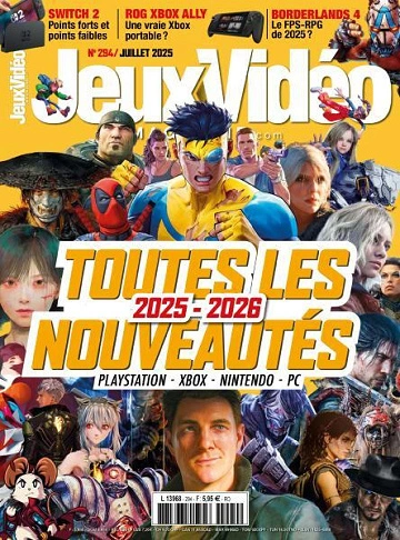 Jeux Vidéo Magazine - Juillet FRENCH PDF 2025