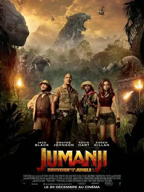 Jumanji 2 : Bienvenue Dans La Jungle MULTI BLURAY 3D 2018