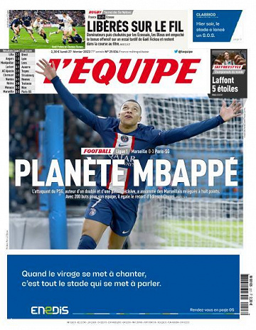 L'equipe - 27 Fevrier 2023