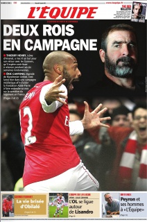 L'Equipe edition du 11 Janvier 2012