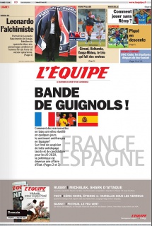 L'equipe Edition du 17 Fevrier 2012