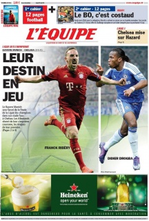 L'equipe Edition du 19 Mai 2012