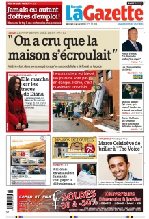 La Nouvelle Gazette de Charleroi Du 06 Janvier 2012