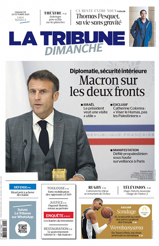 La Tribune Dimanche - 22 Octobre 2023