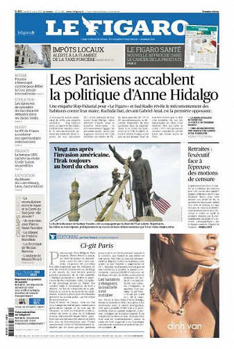 Le Figaro du 20 Mars 2023