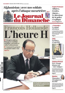 Le Journal du Dimanche N°3393 du 22 Janvier 2012