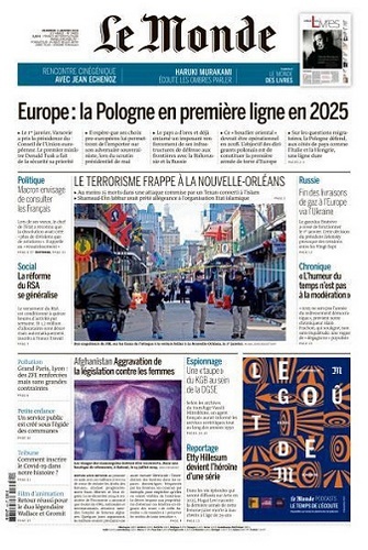 Le Monde du 03 Janvier FRENCH PDF 2025