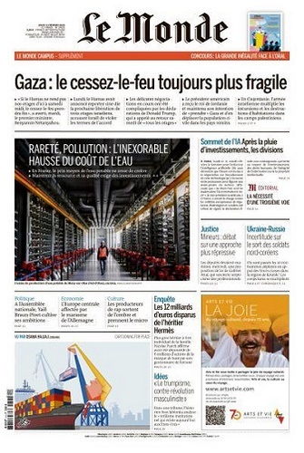 Le Monde du 13 Février FRENCH PDF 2025