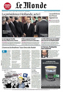 Le Monde et Supp. Du 23 Mai 2012