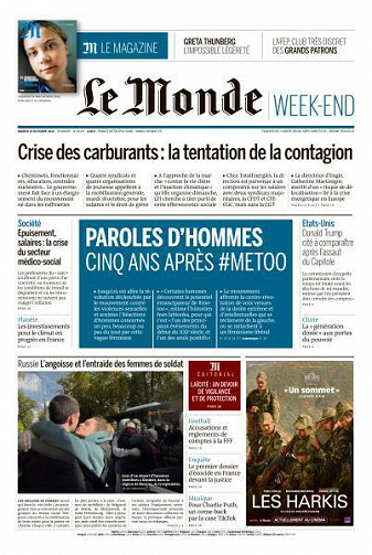 Le Monde + Magazine du 15 Octobre 2022