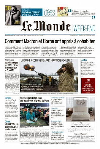 Le Monde + Magazine du 26 Novembre 2022