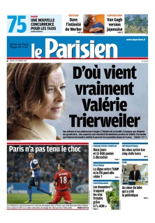 Le Parisien + Cahier de Paris du 04 Octobre 2012