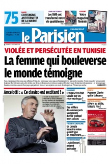 Le Parisien + Cahier de Paris du 06 Octobre 2012