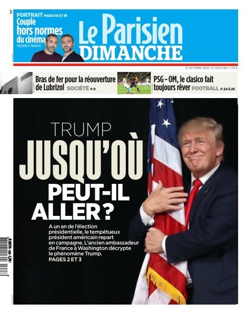 Le Parisien Du Dimanche 27 Octobre 2019