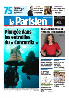 Le Parisien et cahier de paris edition du 25 Janvier 2012