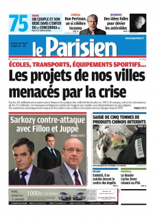 Le Parisien et cahier de paris edition du 27 Janvier 2012