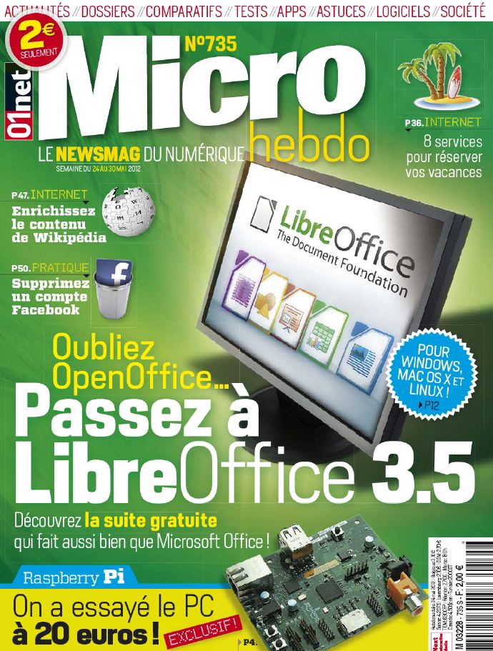 Micro Hebdo 735 - 24 au 30 Mai 2012