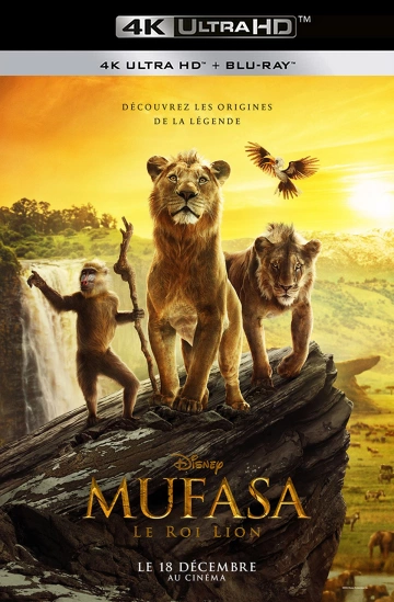 Mufasa : Le Roi Lion - The Lion King MULTI TRUEFRENCH ULTRA HD 4K x265 2024