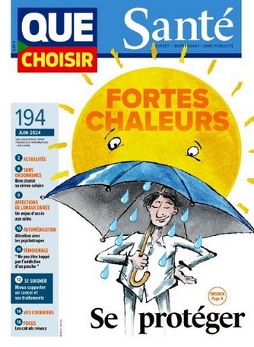 Que Choisir Santé - Juin FRENCH PDF 2024 FRENCH PDF 2024