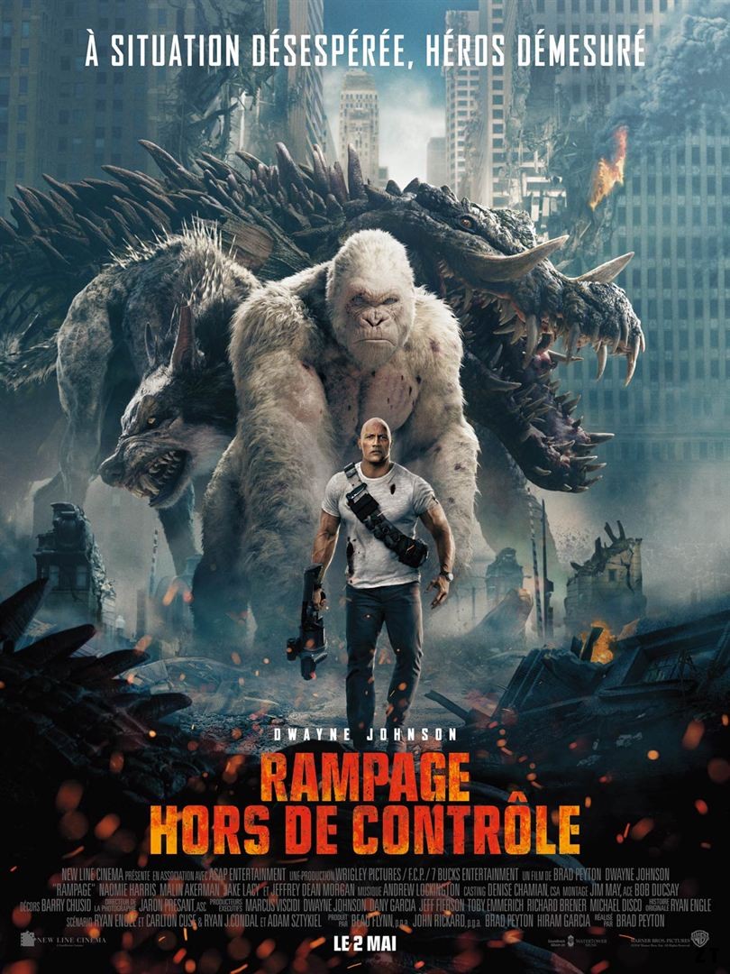 Rampage - Hors de contrôle FRENCH BluRay 720p 2018