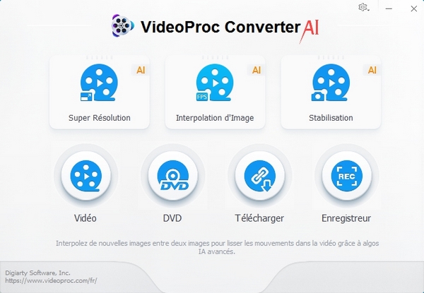 VideoProc Converter AI 6.0 Win x64 Préactivé