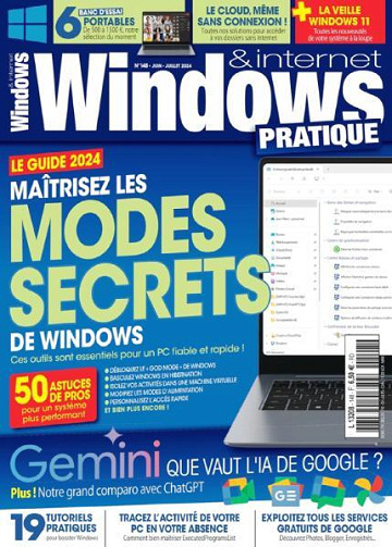 Windows & Internet Pratique - Juin-Juillet FRENCH PDF 2024